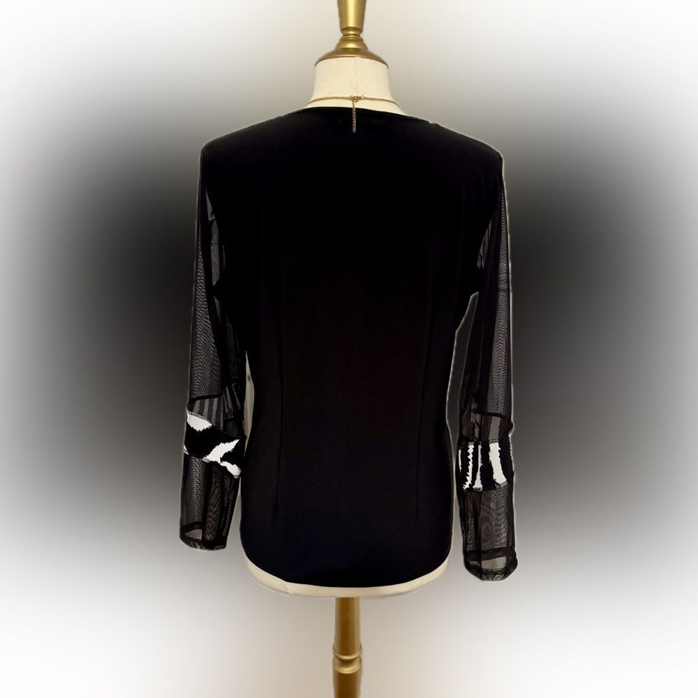 Picadilly Fashions black & white top! - Picture 10 of 14